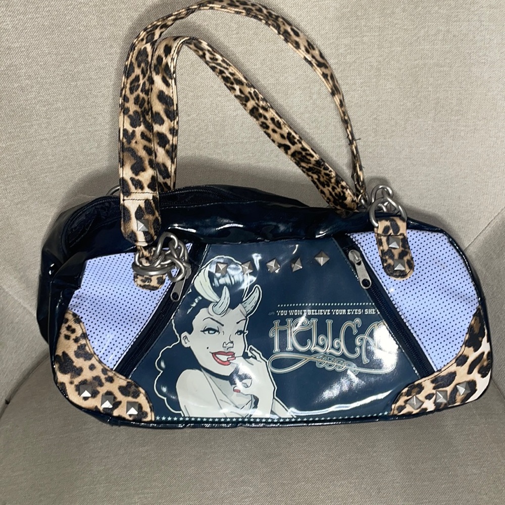 Pinup Girl Design Shoulder Purse
